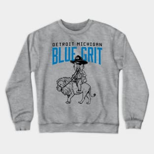 Blue Grit - Light Backgrounds Crewneck Sweatshirt